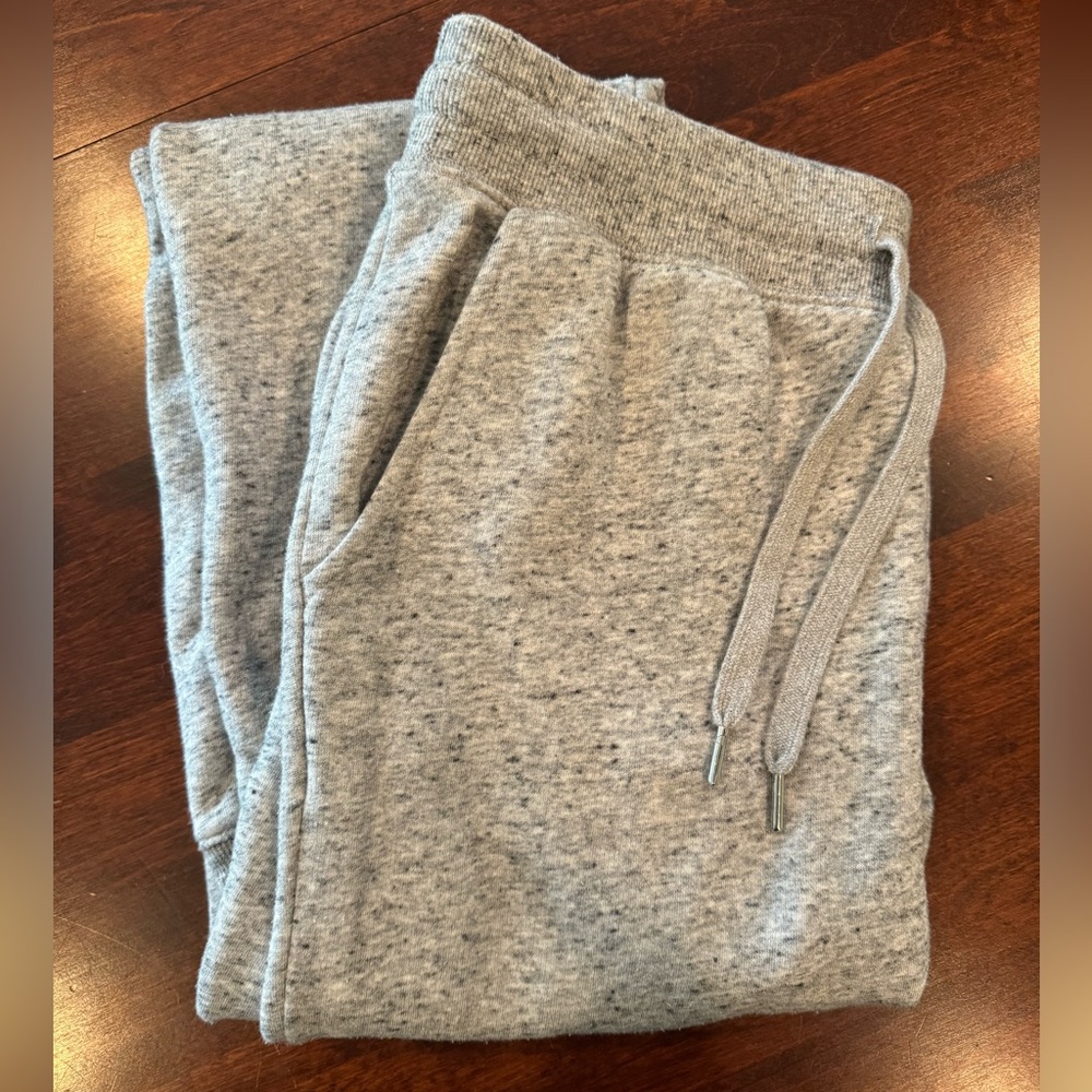 Old Navy Grey High-Waisted Dynamic Fleece Joggers Size Small Tall